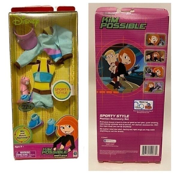 Disney's  Kim Possible Sporty Style Fashion Accessory Set NWT - Picture 1 of 6